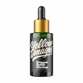 The Green Glass Dropper Bottle Is a Versatile Packaging